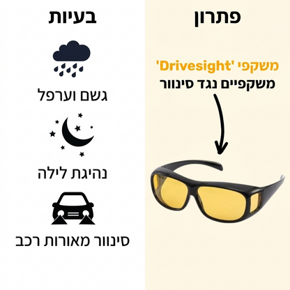 לנהוג בלילה בלי להסתנוור - Drivesight